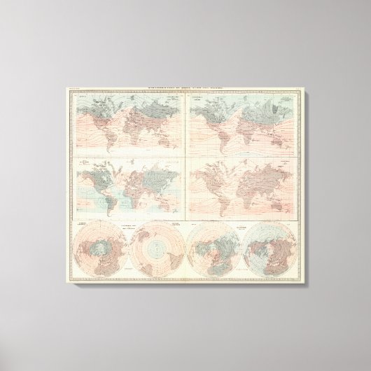 Toile Chaleur sur le globe (Recto)