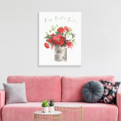 Toile Chaleureux désir d'hiver (Insitu(Salon))