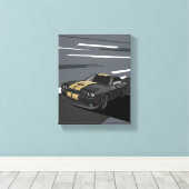 Toile Challenger Black (Insitu (Plancher de Bois))