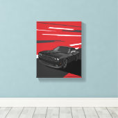 Toile Challenger RT black (Insitu (Plancher de Bois))