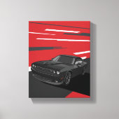 Toile Challenger RT black (Recto)