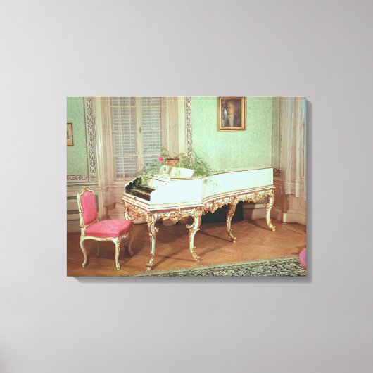Toile Chambre avec le clavecin (Recto)