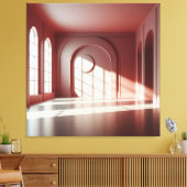 Toile Chambre avec structure d'ombre (Insitu(Salon))