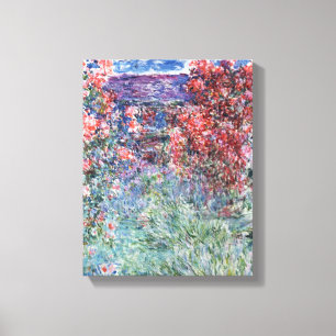 Toile Chambre de Claude Monet chez Giverny sous les