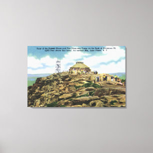 Toile Chambre de sommet, vue de tour d'observateurs du