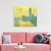 Toile Chambres du Parlement, Stormy Sky par Claude Monet (Insitu(Salon))