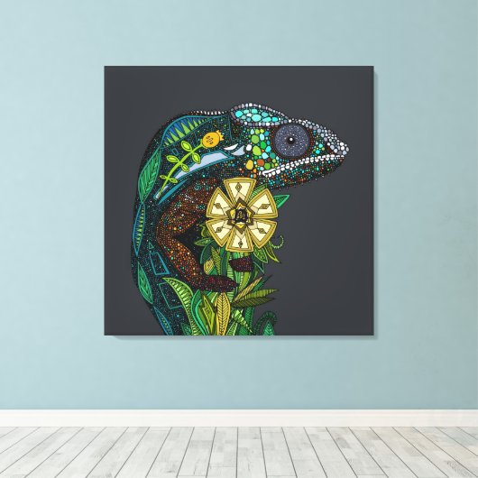 Toile chameleon pewter (Insitu (Plancher de Bois))