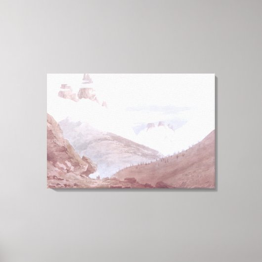 Toile Chamonix et Martigny (Recto)