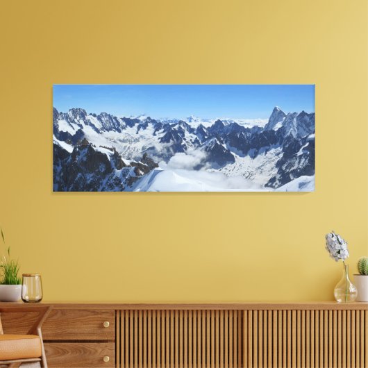 Toile Chamonix Panorama (Insitu(Salon))