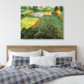 Toile Champ avec des pavots par Vincent van Gogh (Insitu(Chambre))
