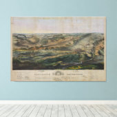 Toile Champ de bataille de Gettysburg par John Bachelder (Insitu (Plancher de Bois))