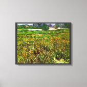 Toile Champ de blé à Auvers par Vincent van Gogh (Recto)