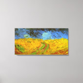Toile Champ de blé avec corbeaux de Vincent van Gogh (Recto)