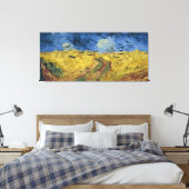 Toile Champ de blé avec corbeaux de Vincent van Gogh (18 (Insitu(Chambre))