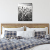 Toile Champ de blé : Charme rural monochrome (Insitu(Chambre))
