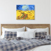 Toile Champ de blé de Van Gogh peinture impressionniste (Insitu(Chambre))