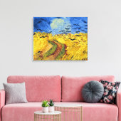 Toile Champ de blé de Van Gogh peinture impressionniste (Insitu(Salon))