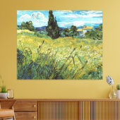 Toile Champ de blé vert Vincent van Gogh (Insitu(Salon))
