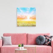 Toile Champ de Coquelicots (Insitu(Salon))