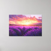 Toile Champ de lavande en Provence (Recto)