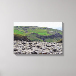 Toile Champ de lave d'Eldhraun - Islande du Sud