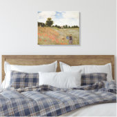 Toile Champ de pavots Claude Monet (Insitu(Chambre))