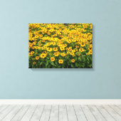 Toile Champ de Rudbeckies (Insitu (Plancher de Bois))