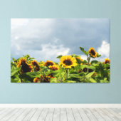 Toile Champ de Tournesols (Insitu (Plancher de Bois))