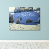 Toile Champ d'ombres près de Youlgrave Derbyshire (Insitu (Plancher de Bois))