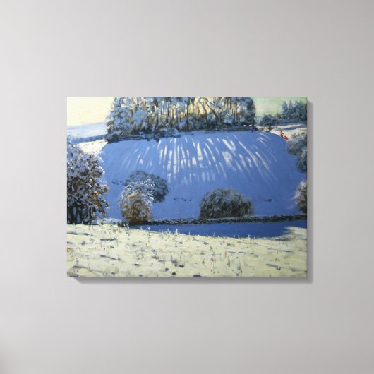 Toile Champ d'ombres près de Youlgrave Derbyshire (Recto)