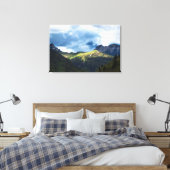 Toile Champ éclairé après la tempête (Insitu(Chambre))
