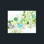 Toile Champ I Succulent<br><div class="desc">Succulent Champ I par Melissa Wang</div>