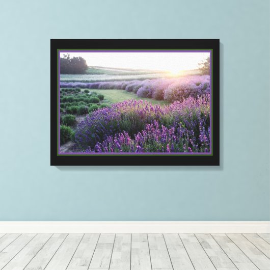 Toile Champ Lavender (Insitu (Plancher de Bois))