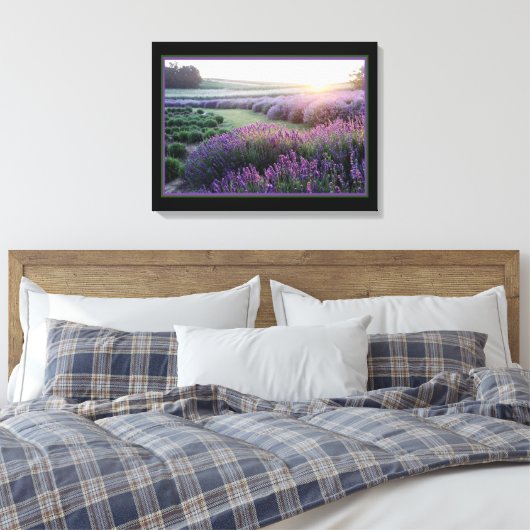 Toile Champ Lavender (Insitu(Chambre))