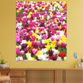 Toile champ plein de tulipes (Insitu(Salon))