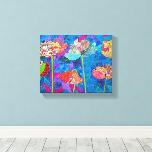 Toile Champ Poppy (Insitu (Plancher de Bois))