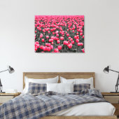 Toile Champ Tulipes roses (Insitu(Chambre))