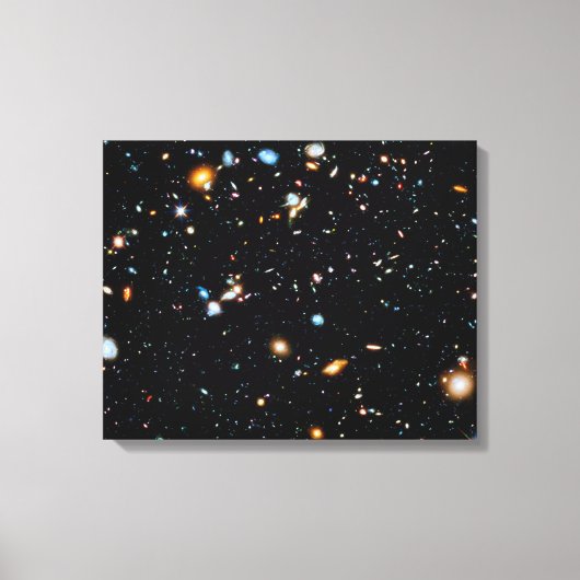 Toile Champ ultra profond Hubble (Recto)