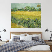 Toile Champ Van Gogh Avec Fleurs Près D'Arles (Insitu(Chambre))