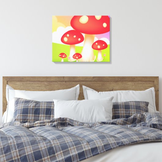 Toile Champignons (Insitu(Chambre))