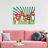 Toile Champignons (Insitu(Salon))