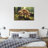 Toile Champignons en pleine forêt (Insitu(Chambre))