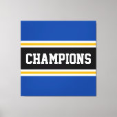 Toile CHAMPIONS Bright Athletic Black Stripes (Recto)