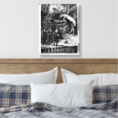 Toile Champlain Exploration de la nature sauvage canadie (Insitu(Chambre))