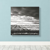 Toile champs agricoles (Insitu (Plancher de Bois))