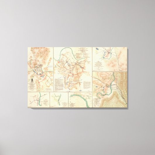 Toile Champs de bataille Nashville, Tenn (Recto)