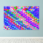 Toile Champs de fraises par Maxwell Kerr (Insitu (Plancher de Bois))