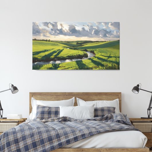 Toile Champs Serene (Insitu(Chambre))