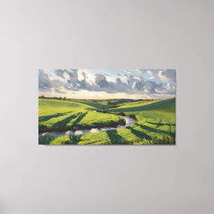 Toile Champs Serene