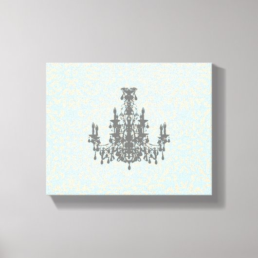 Toile Chandelier de coco (Options de taille) - (Recto)